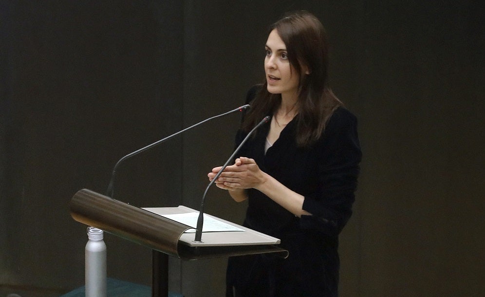 Rita Maestre: "No creo que nadie piense que se soluciona una pandemia segregando algunas zonas de Madrid" Rita Maestre: "No creo que nadie piense que se soluciona una pandemia segregando algunas zonas de Madrid"