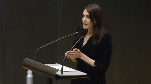 Rita Maestre en el Pleno del Ayuntamiento de Madrid