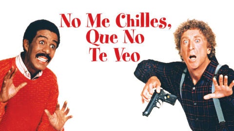 Cartel de la pelicula 'No me chilles que no te veo'.