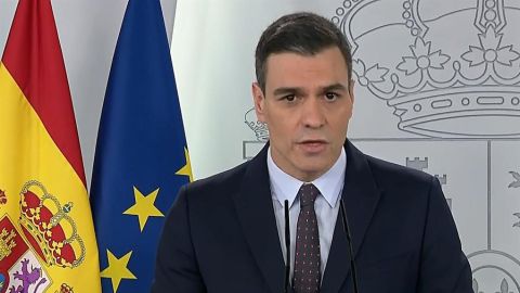 Pedro S&aacute;nchez, en rueda de prensa