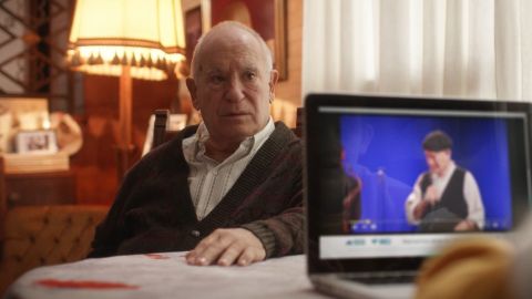 El actor Miguel &Aacute;ngel Tirado -conocido como 'Marianico El Corto'- en la serie 'El &uacute;ltimo show'