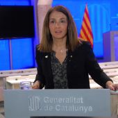 La consellera de la Presidencia de la Generalitat catalana, Meritxell Budó