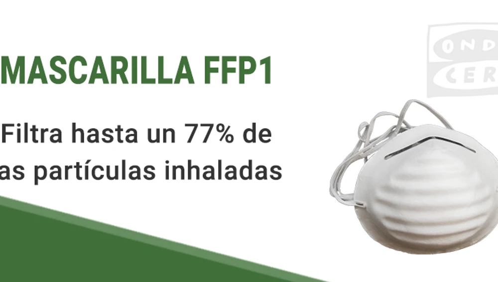 Mascarilla FFP1
