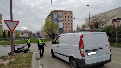 Controles a la entrada de la ciudad 