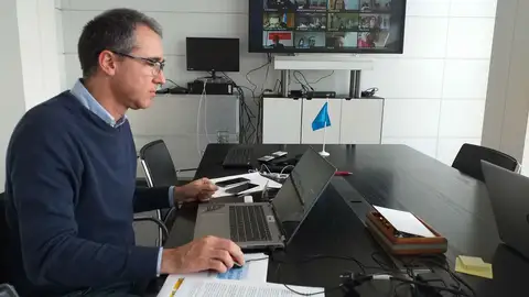 Pablo Fernández, consejero de Salud de Asturias Reunión de consejeros de Sanidad