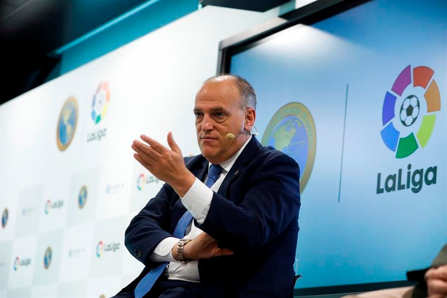 Tebas apunta el 12 de septiembre como fecha de inicio para la liga 2020/21 Tebas apunta el 12 de septiembre como fecha de inicio para la liga 2020/21