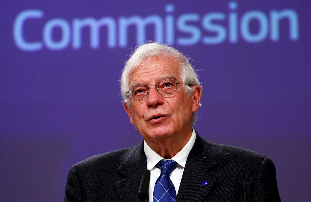 Josep Borrell: "Estamos en una emergencia y hay que recurrir al endeudamiento, como se hace en las guerras" Josep Borrell: "Estamos en una emergencia y hay que recurrir al endeudamiento, como se hace en las guerras"