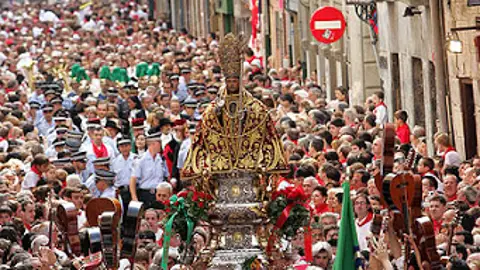 Procesión San Fermín procesión
