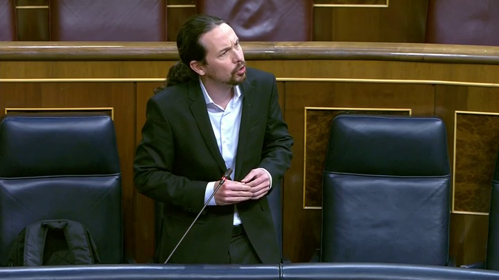 Pablo Iglesias, a Vox sobre el ingreso mínimo vital: "Paguita era lo que recibía Abascal de Esperanza Aguirre" Pablo Iglesias, a Vox sobre el ingreso mínimo vital: "Paguita era lo que recibía Abascal de Esperanza Aguirre"