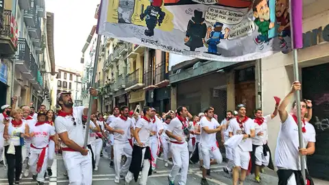 Peñas San Fermín suspensión