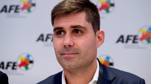 David Aganzo, presidente de la Asociación de Futbolistas Españoles (AFE)