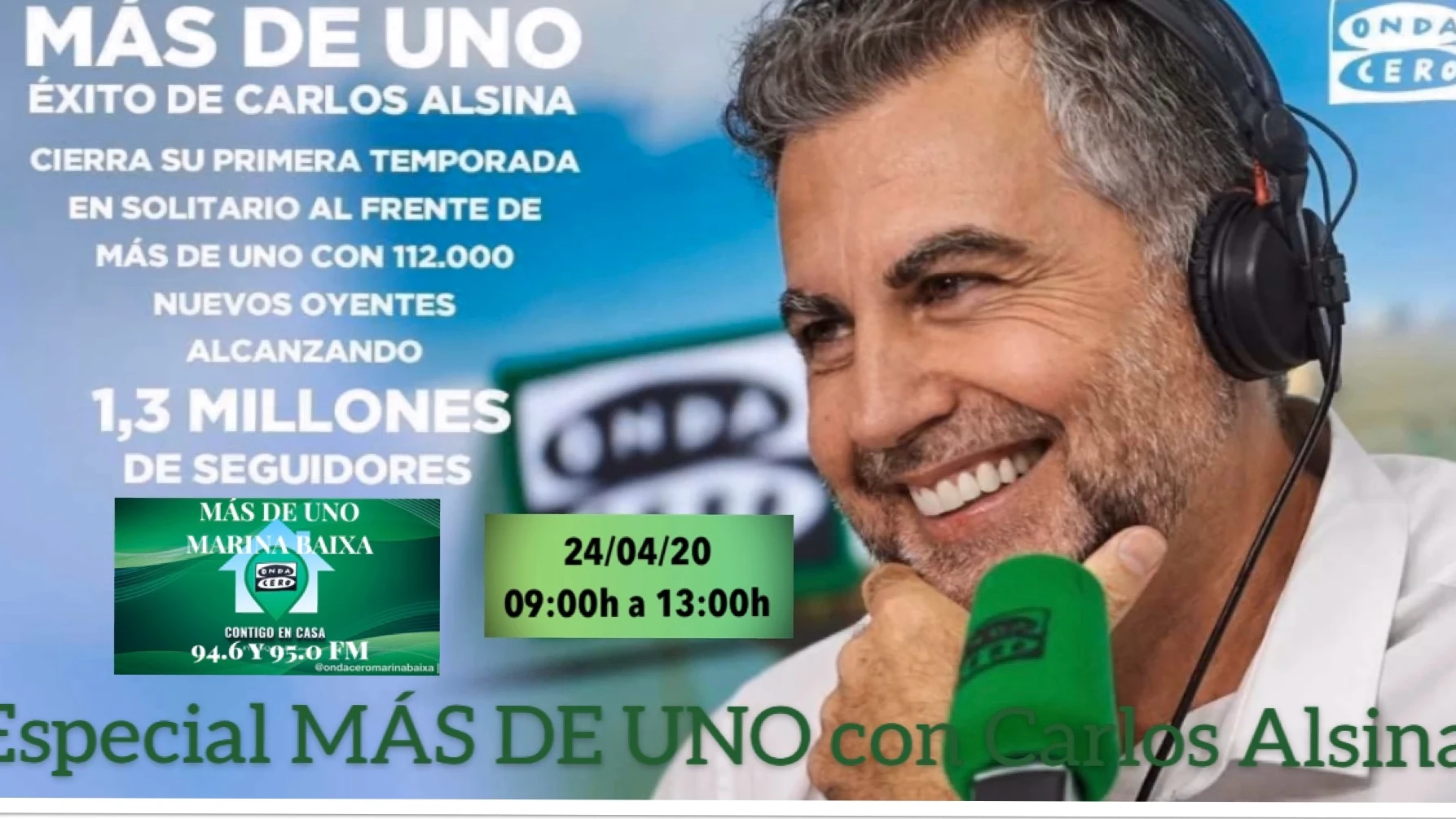 ESPECIAL CARLOS ALSINA MAS DE UNO ESPECIAL CARLOS ALSINA MAS DE UNO