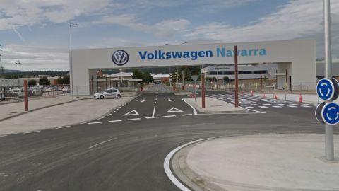 Entrada de Volkswagen Navarra en el Polígono de Landaben