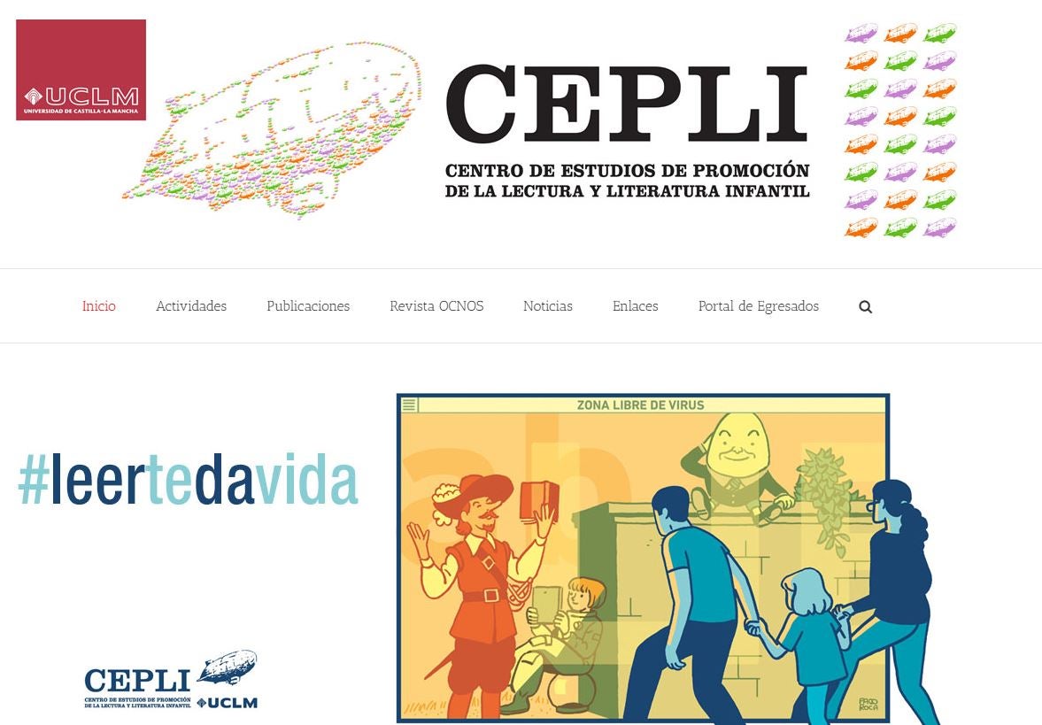 "Leer te da vida": Contenidos y recursos que nos trae el CEPLI "Leer te da vida": Contenidos y recursos que nos trae el CEPLI