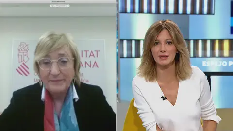 Ana Barceló durante una entrevista en Espejo Público (archivo). Ana Barceló durante una entrevista en Espejo Público (archivo).