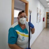 Julia, trabajadora de limpieza en Sanlúcar