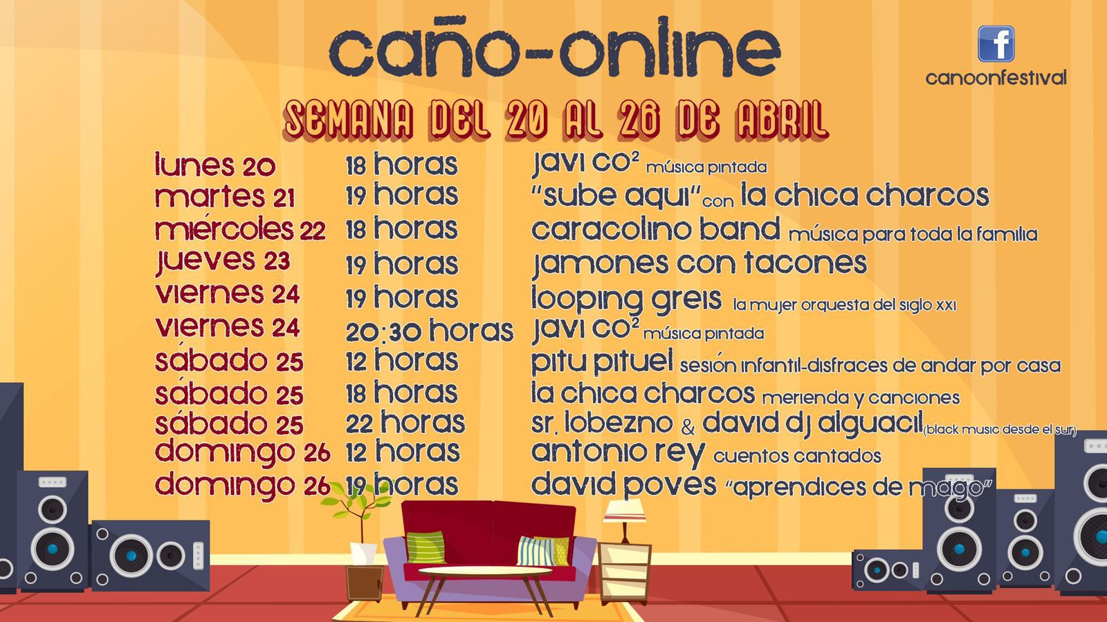 Actividades en la red, con Caño-Online y Javi Collado&co Actividades en la red, con Caño-Online y Javi Collado&co