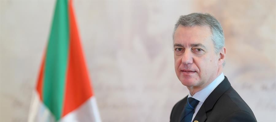 Imagen cedida por el Gobierno Vasco del lehendakari, Iñigo Urkullu, este jueves. Imagen cedida por el Gobierno Vasco del lehendakari, Iñigo Urkullu, este jueves.