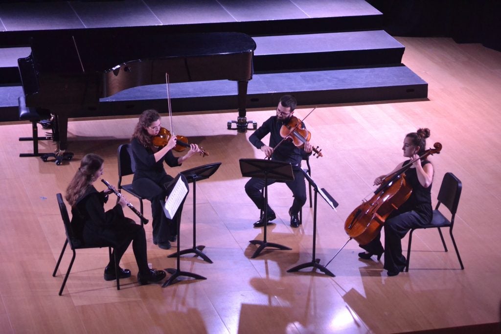 El Conservatorio Superior de Música de Navarra intentará hacer los exámenes de fin de grado y las pruebas de acceso de manera presencial El Conservatorio Superior de Música de Navarra intentará hacer los exámenes de fin de grado y las pruebas de acceso de manera presencial