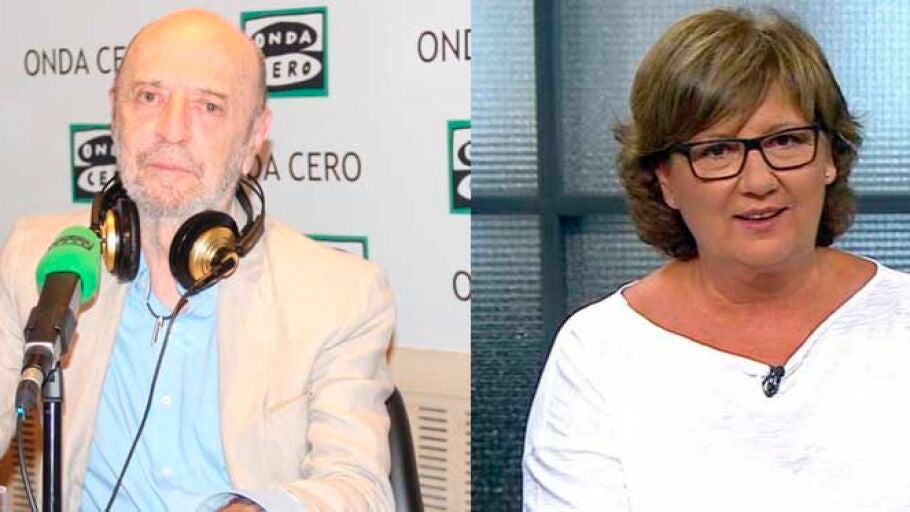 Andr&eacute;s Aberasturi y Olga Viza