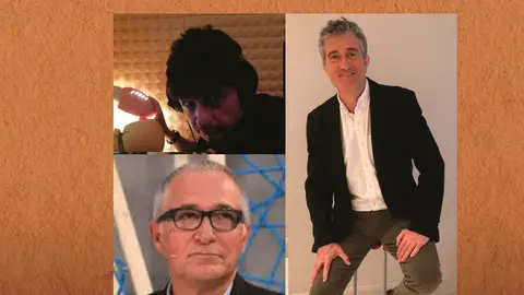 Javier Sardá, Juan Carlos Ortega y Guillermo Fesser Javier Sardá, Juan Carlos Ortega y Guillermo Fesser