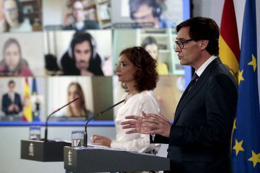 El Gobierno afirma que es más correcto evaluar los datos con los casos detectados por test PCR El Gobierno afirma que es más correcto evaluar los datos con los casos detectados por test PCR