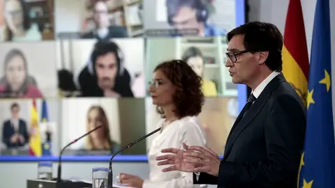 Imagen de Salvador Illa, ministro de Sanidad Imagen de Salvador Illa, ministro de Sanidad