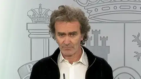 Fernando Simón en rueda de prensa Fernando Simón en rueda de prensa