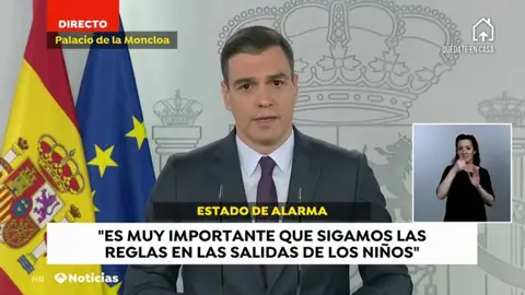 A3 Noticias fin de semana (25-04-20) Pedro Sánchez anuncia que se podrá salir a hacer deporte y a pasear a partir del 2 de mayo manteniendo el estado de alarma por coronavirus A3 Noticias fin de semana (25-04-20) Pedro Sánchez anuncia que se podrá salir a hacer deporte y a pasear a partir del 2 de mayo manteniendo el estado de alarma por coronavirus