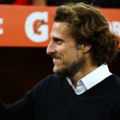 Diego Forlán, con Peñarol