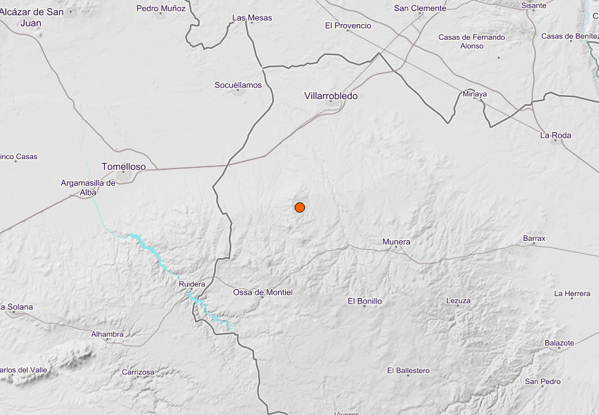 Un terremoto con epicentro en Ossa de Montiel se deja sentir en la provincia de Ciudad Real Un terremoto con epicentro en Ossa de Montiel se deja sentir en la provincia de Ciudad Real