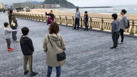 Desconfinamiento infantil en San Sebasti&aacute;n 