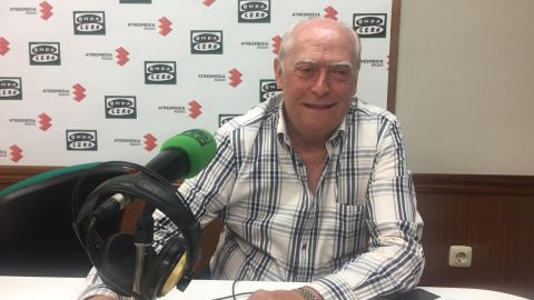 Cipriano Arteche, en una entrevista anterior en los estudios de Onda Cero Ciudad Real