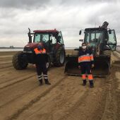 Mateo y Miguel, limpiadores en Sanlúcar