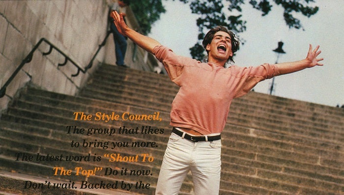 Jorge Soto recomienda... "Shout to the top" de The Style Council Jorge Soto recomienda... "Shout to the top" de The Style Council