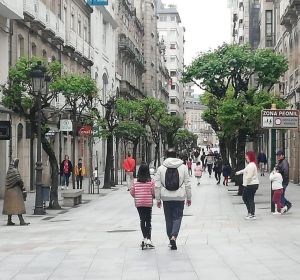 Primera salida en Ourense de niños Primera salida en Ourense de niños