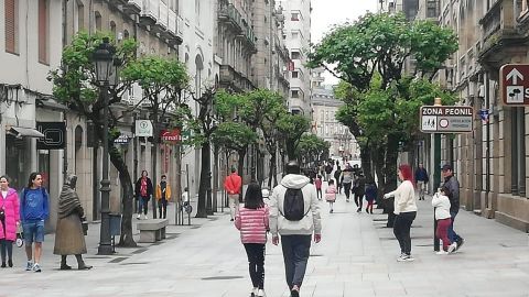 Primera salida en Ourense de ni&ntilde;os