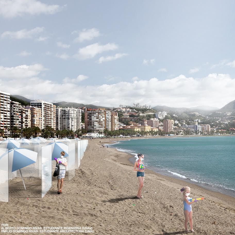 Mamparas de metacrilato como solución al COVID-19 en las playas Mamparas de metacrilato como solución al COVID-19 en las playas