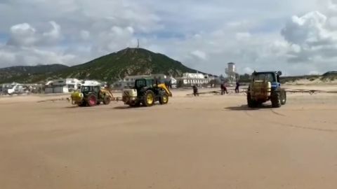 Denuncian que han fumigado con lej&iacute;a las playas de Zahara de los Atunes por el coronavirus