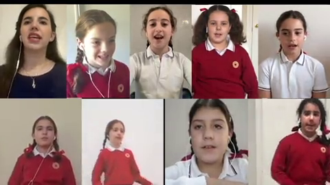Las alumnas del Colegio Tierrallana nos cantan el 'Facciamo finta che' Las alumnas del Colegio Tierrallana nos cantan el 'Facciamo finta che'