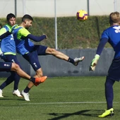 Entrenamiento del Granada CF Entrenamiento del Granada CF