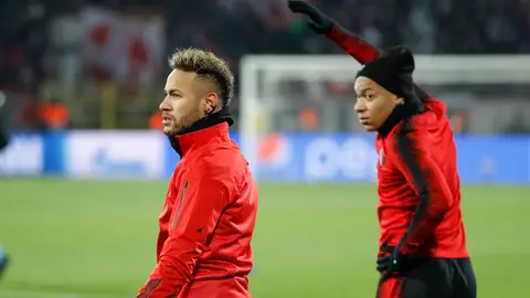 Neymar y Mbappé Neymar y Mbappé