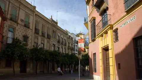 Calle Mateos Gago de Sevilla Calle Mateos Gago de Sevilla