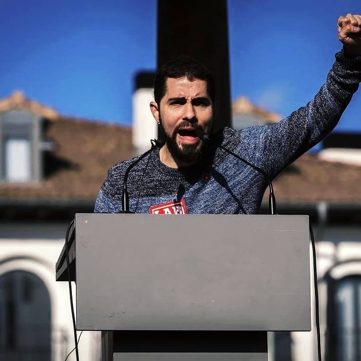 Imanol Karrera: "Las medidas no se están centrando en las personas sino en las peticiones de la patronal" Imanol Karrera: "Las medidas no se están centrando en las personas sino en las peticiones de la patronal"