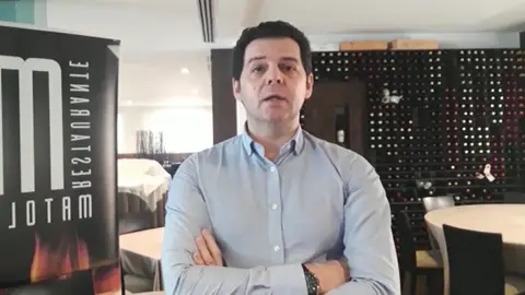 Francisco Mora, del restaurante Matola. Francisco Mora, del restaurante Matola.