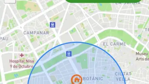 Funcionamiento de la Aplicación. APP 1KM KIDS