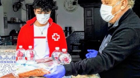 Reparto de alimentos 