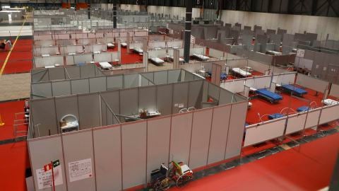 Se cumple un a&ntilde;o de la apertura del hospital de Ifema para tratar a pacientes de coronavirus