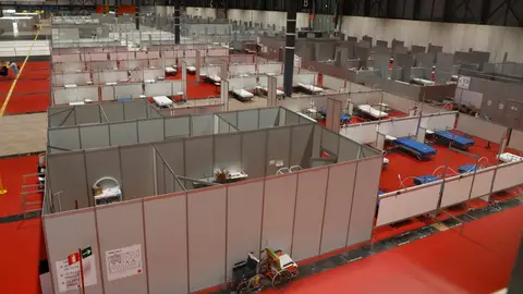 Se cumple un año de la apertura del hospital de Ifema para tratar a pacientes de coronavirus Se cumple un año de la apertura del hospital de Ifema para tratar a pacientes de coronavirus