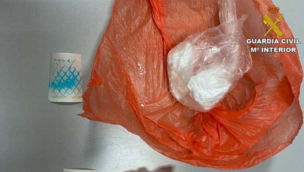 Cocaína incautada por la Guardia Civil en Monóvar.